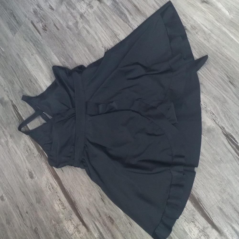 BloomChic Black One-Piece Swimsuit